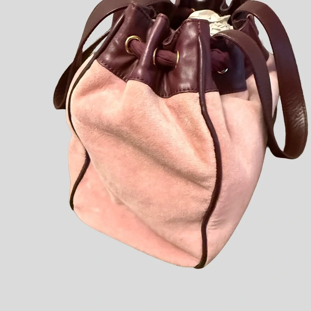 Juicy Couture Pink and Burgundy Shoulder Bag - Picture 5 of 9